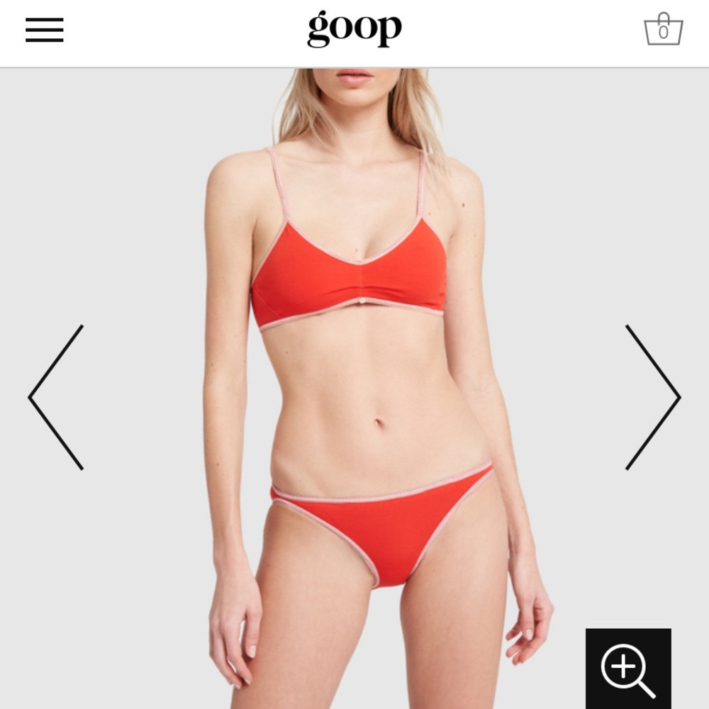 Botanica workshop Bralette goop